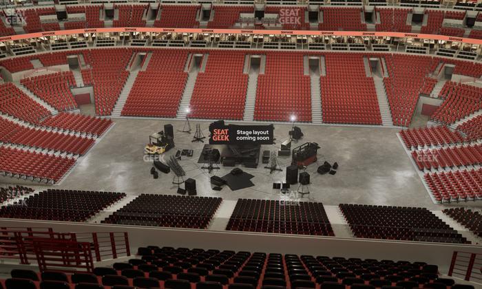 United Center - Section 334 Seat View