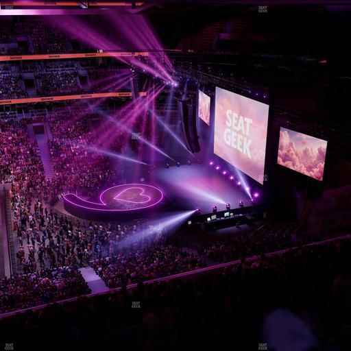 United Center - Section 334 Seat View