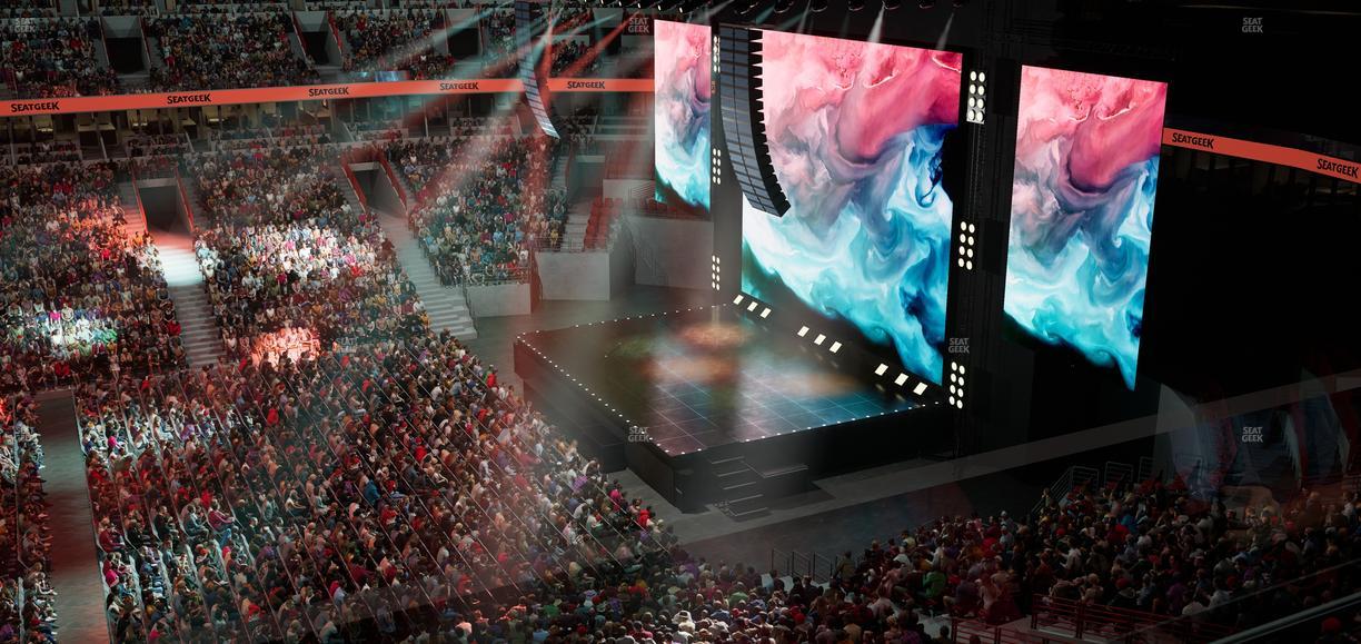 United Center - Section 334 Seat View