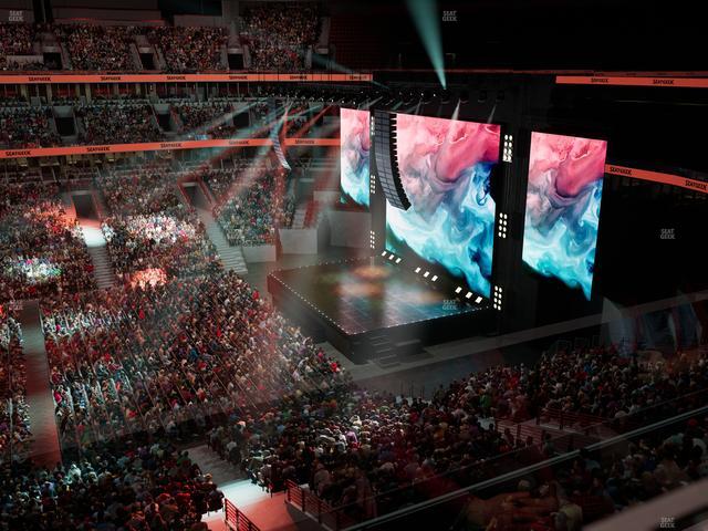 United Center - Section 334 Seat View