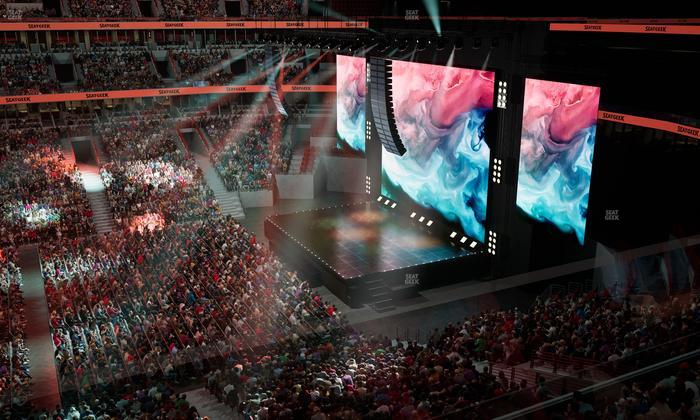 United Center - Section 334 Seat View