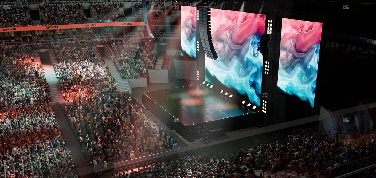 United Center - Section 334 Seat View