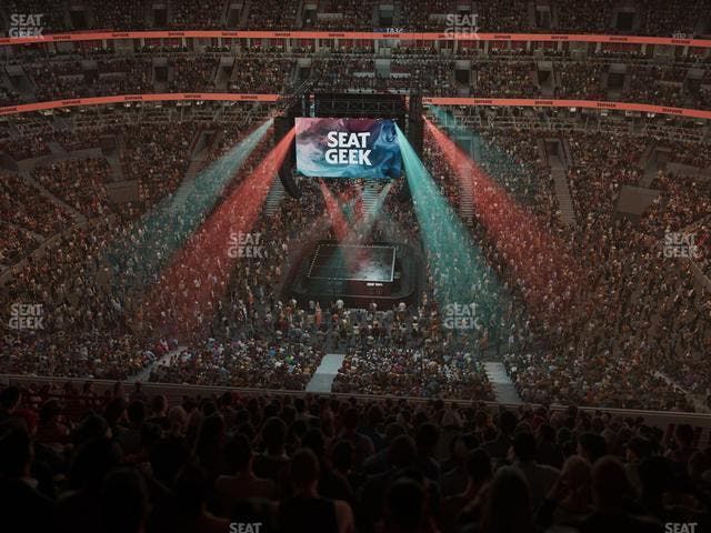 United Center - Section 334 Seat View United Center - Section 334 Seat View