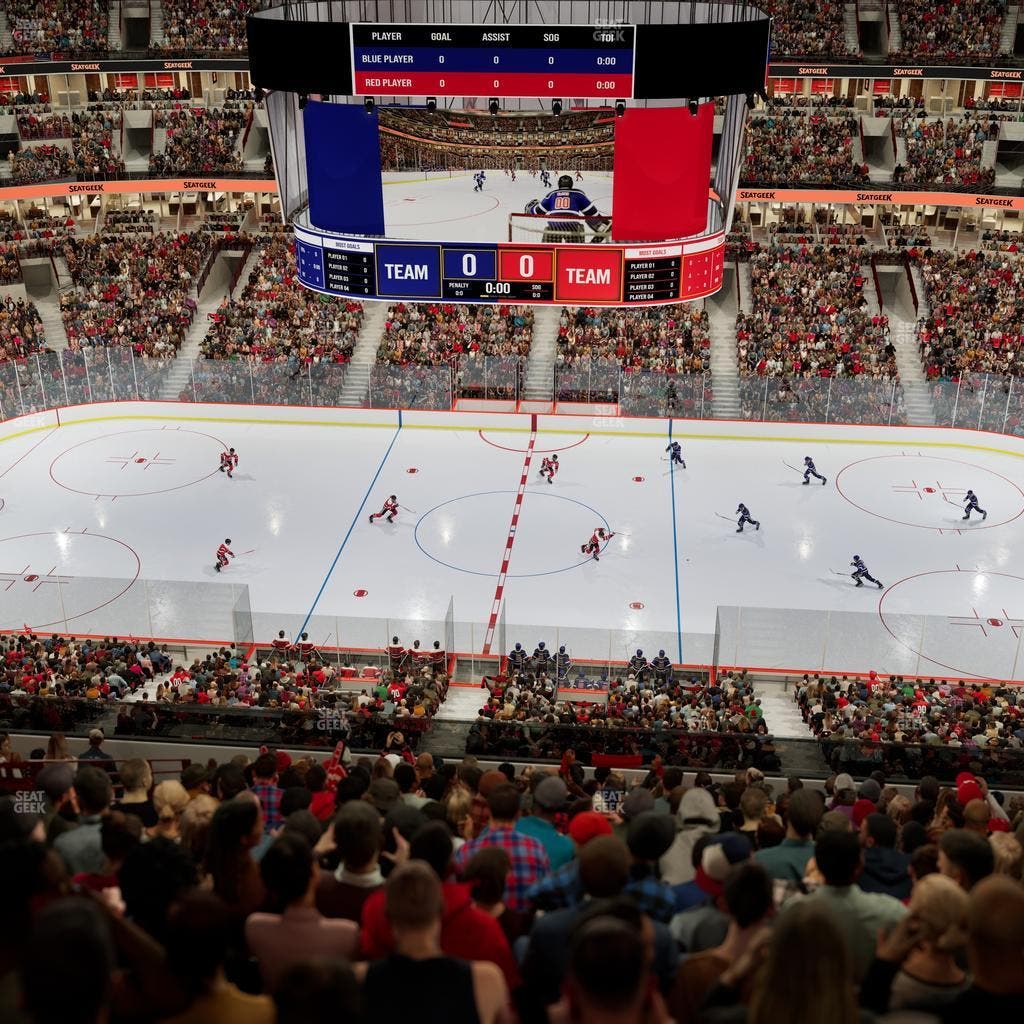 United Center - Section 334 Seat View