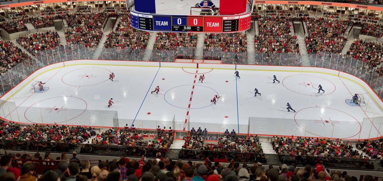 United Center - Section 334 Seat View