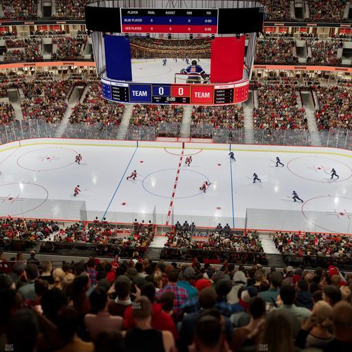 United Center - Section 334 Seat View