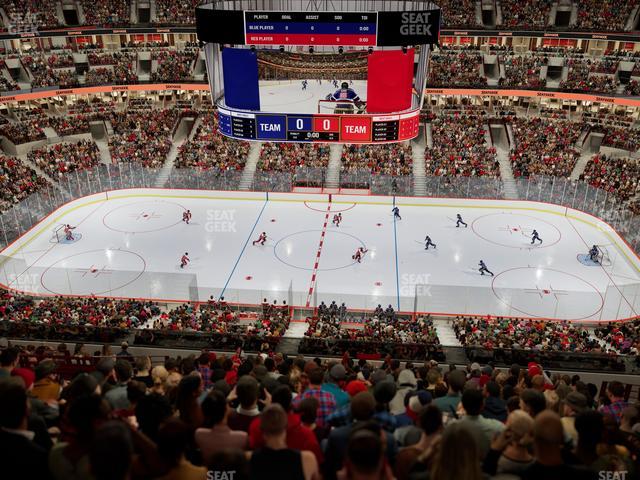 United Center - Section 334 Seat View
