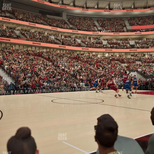 United Center - Section Bench East Seat View