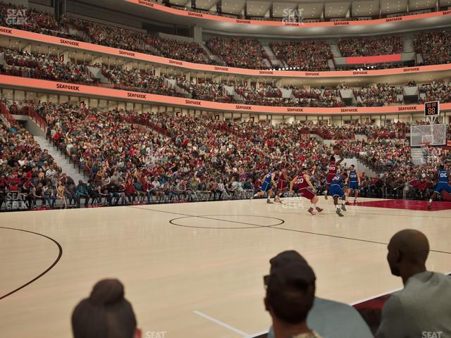 United Center - Section Bench East Seat View United Center - Section Bench East Seat View