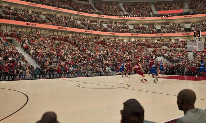 United Center - Section Bench East Seat View