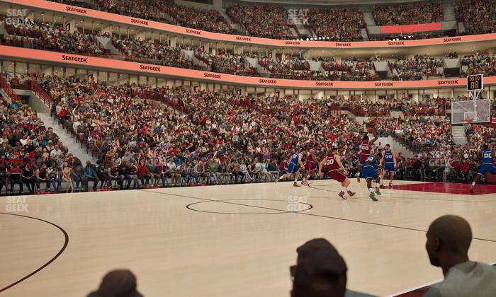 United Center - Section Bench East Seat View