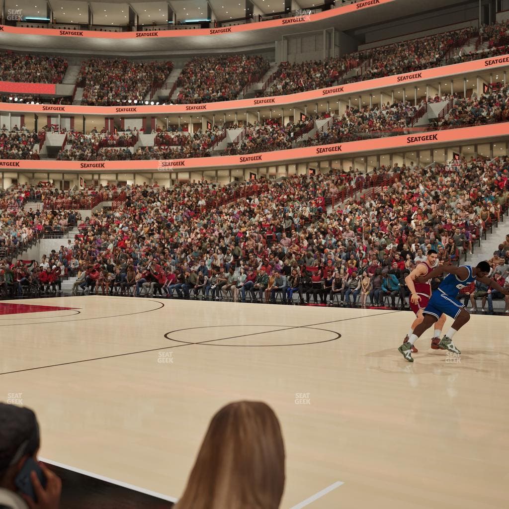 United Center - Section Bench West Seat View