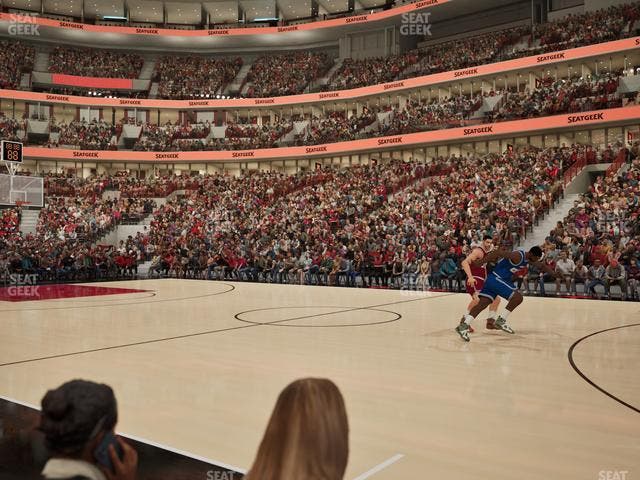United Center - Section Bench West Seat View