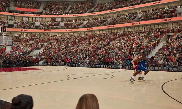 United Center - Section Bench West Seat View