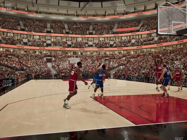 United Center - Section Courtside West Seat View