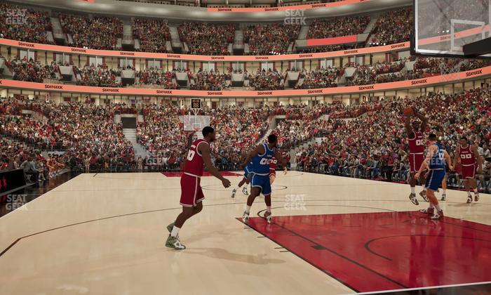 United Center - Section Courtside West Seat View