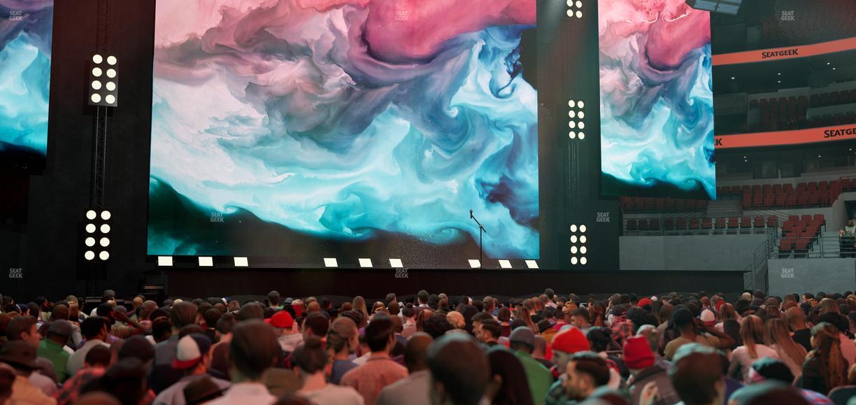 United Center - Section Floor 1 Seat View