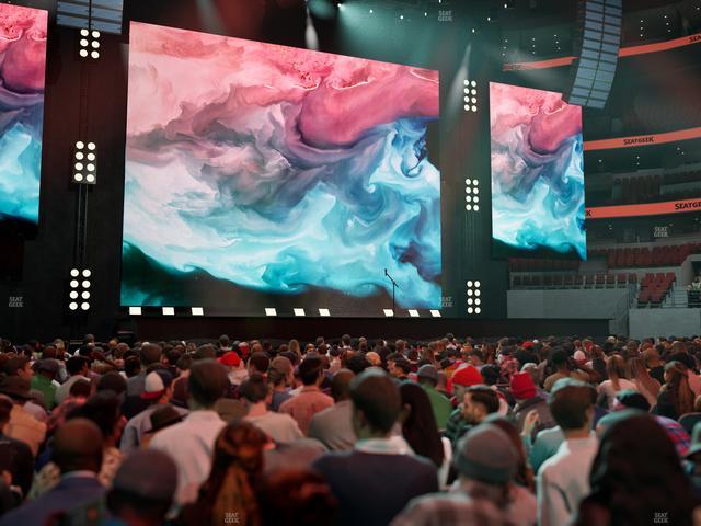 United Center - Section Floor 1 Seat View United Center - Section Floor 1 Seat View