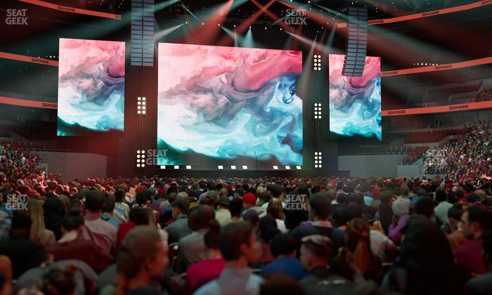 United Center - Section Floor 4 Seat View