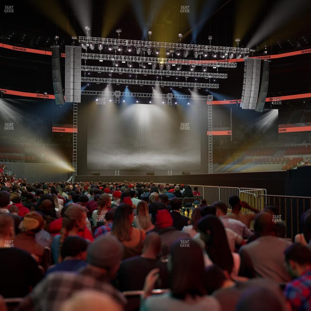United Center - Section Floor 4 Seat View
