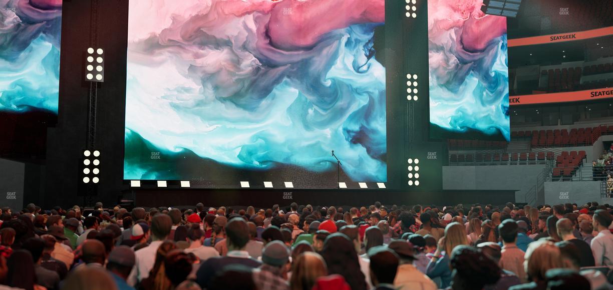 United Center - Section Floor 4 Seat View