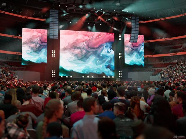 United Center - Section Floor 4 Seat View United Center - Section Floor 4 Seat View