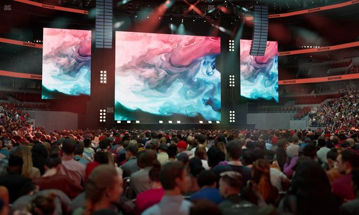 United Center - Section Floor 4 Seat View