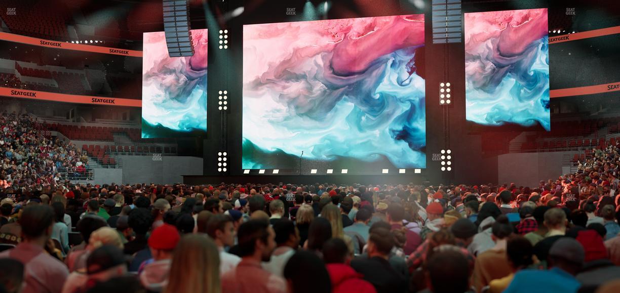 United Center - Section Floor 6 Seat View