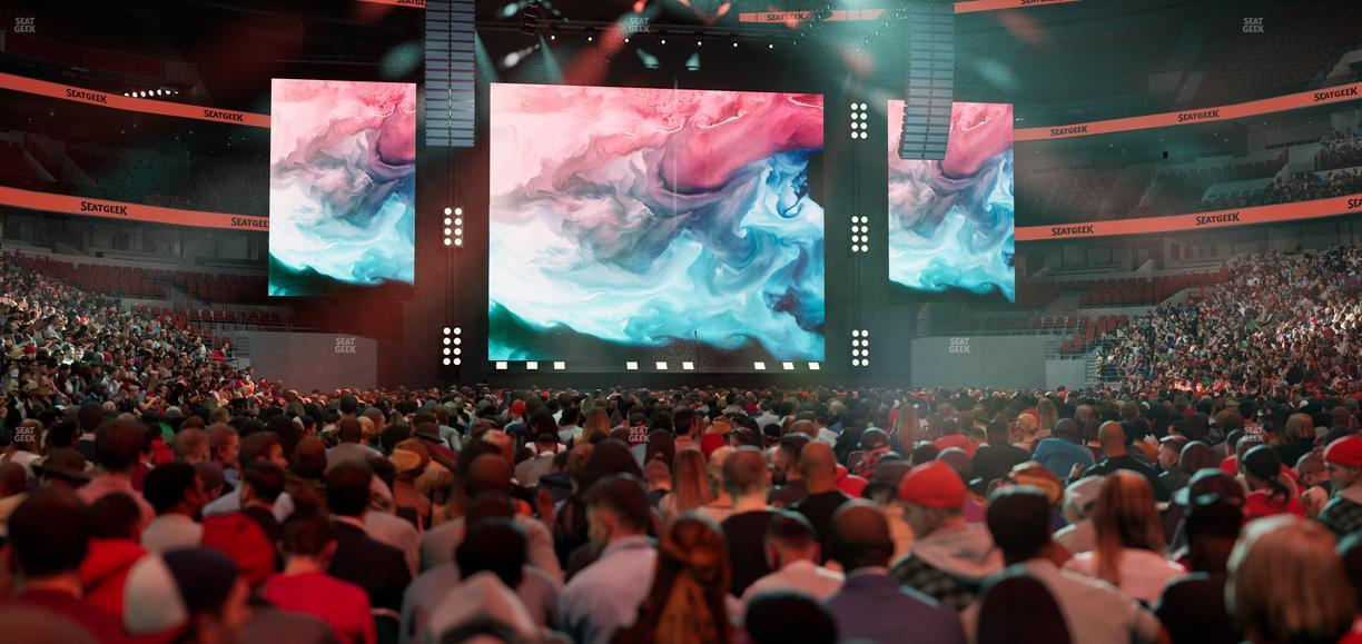 United Center - Section Floor 7 Seat View