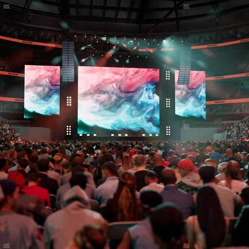 United Center - Section Floor 7 Seat View