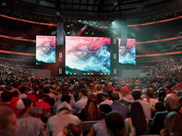 United Center - Section Floor 7 Seat View United Center - Section Floor 7 Seat View