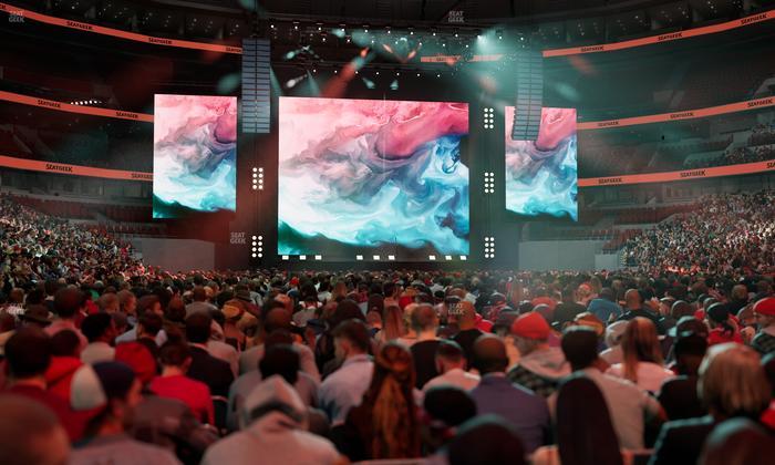 United Center - Section Floor 7 Seat View