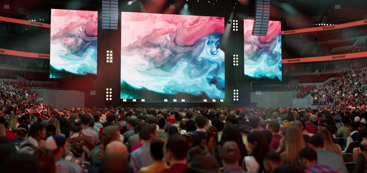 United Center - Section Floor 7 Seat View