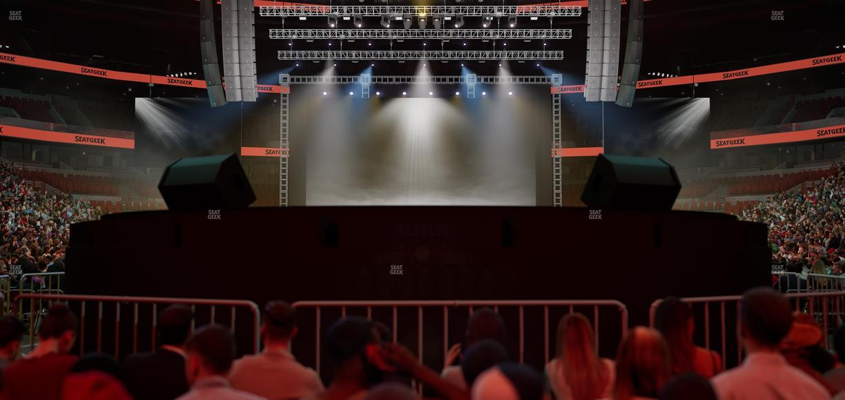 United Center - Section Floor 8 Seat View