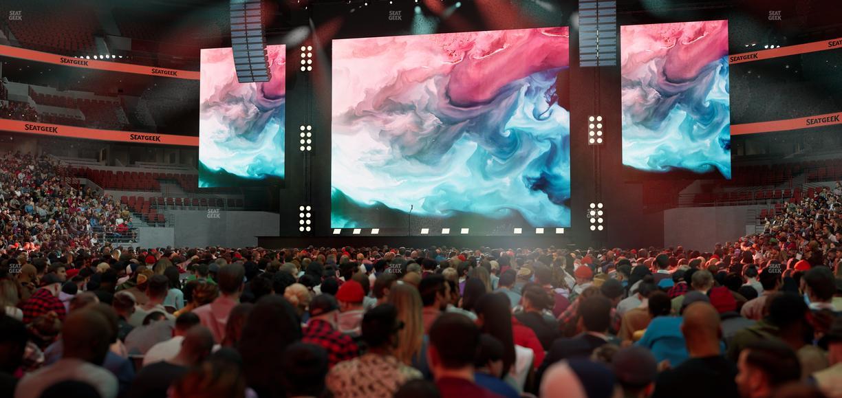 United Center - Section Floor 9 Seat View