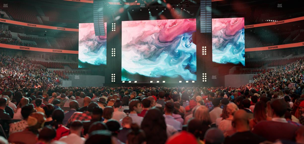 United Center - Section Floor 9 Seat View