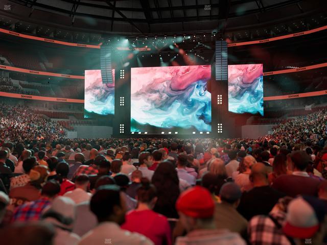 United Center - Section Floor 9 Seat View United Center - Section Floor 9 Seat View