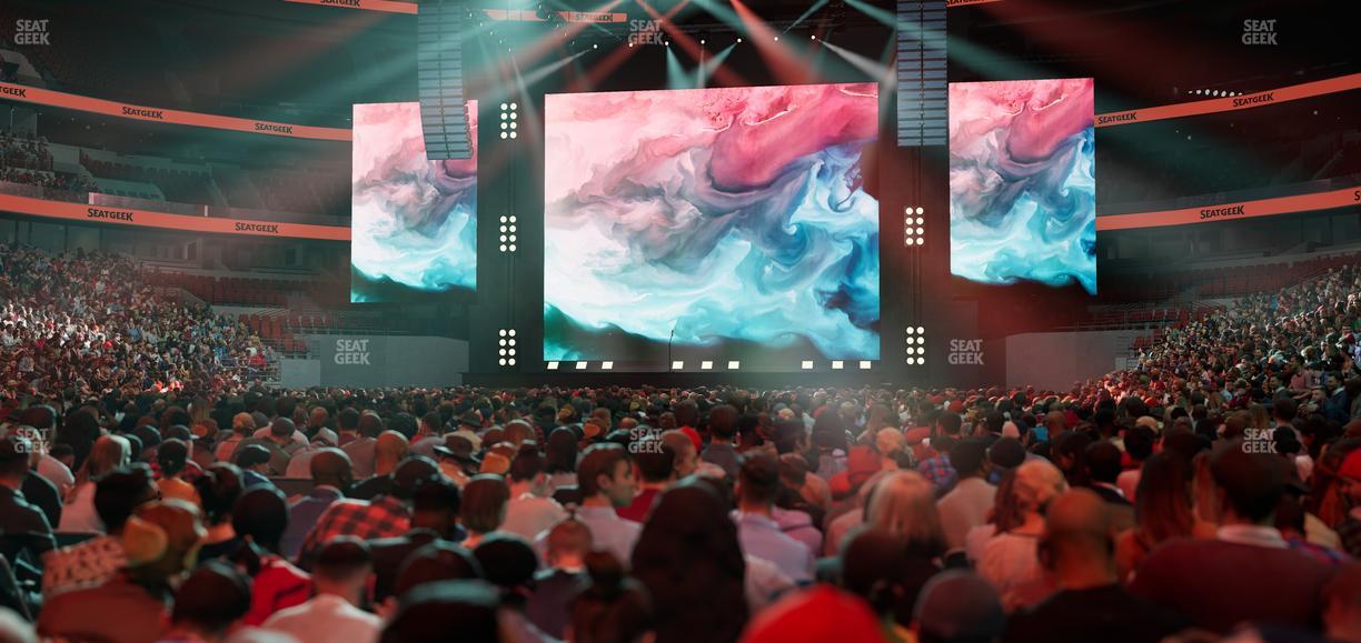 United Center - Section Floor 9 Seat View