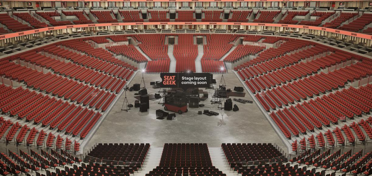 United Center - Section Harris Club Seat View