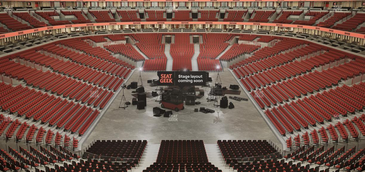 United Center - Section Harris Club Seat View