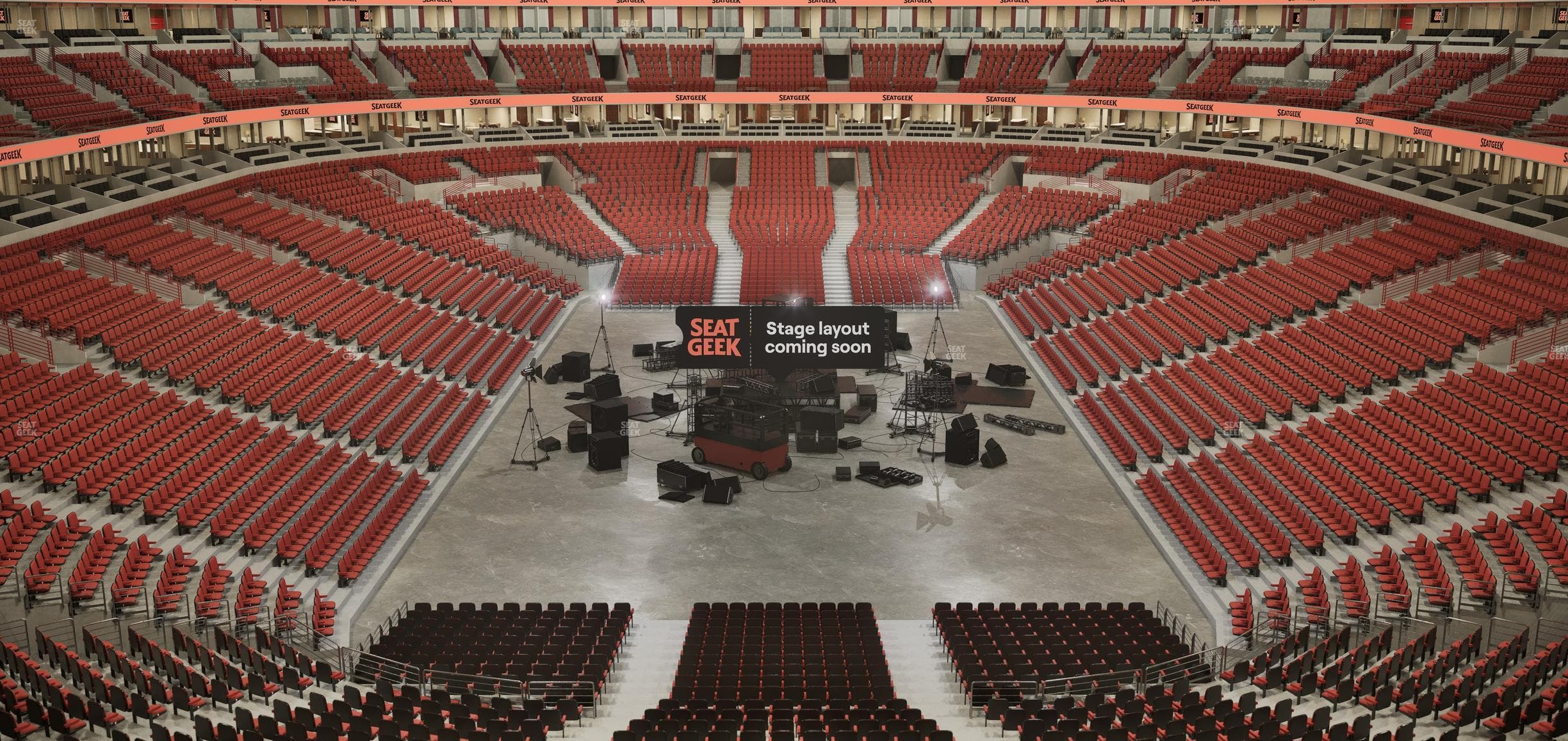 United Center - Section Harris Club Seat View