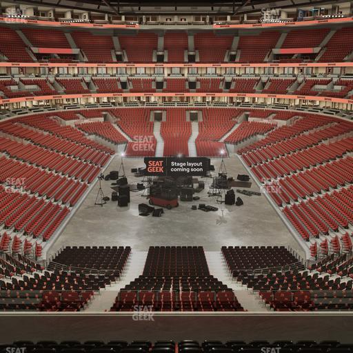 United Center - Section Harris Club Seat View