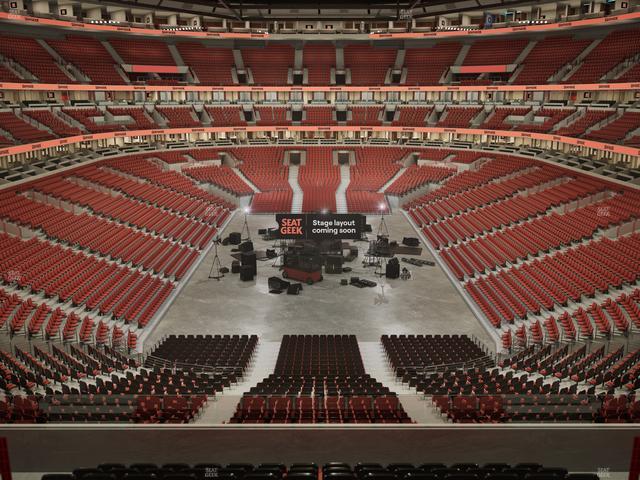 United Center - Section Harris Club Seat View United Center - Section Harris Club Seat View