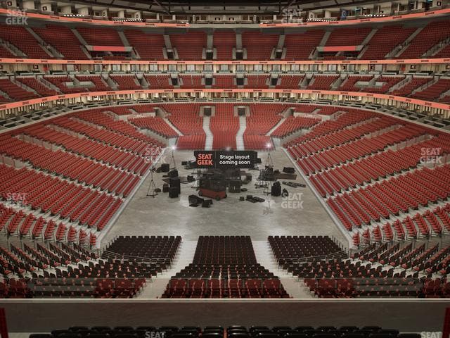 United Center - Section Harris Club Seat View