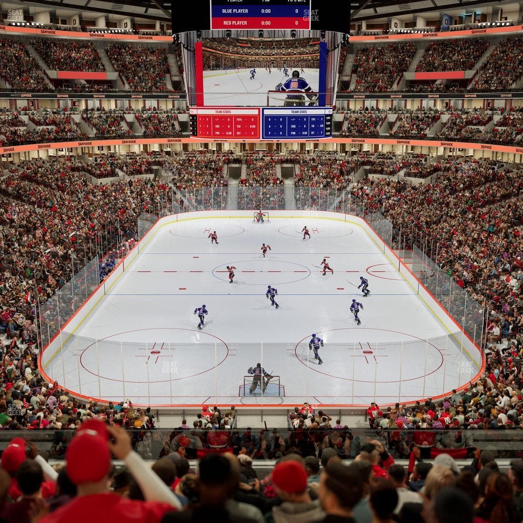 United Center - Section Harris Club Seat View