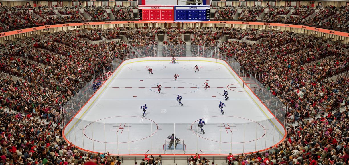 United Center - Section Harris Club Seat View