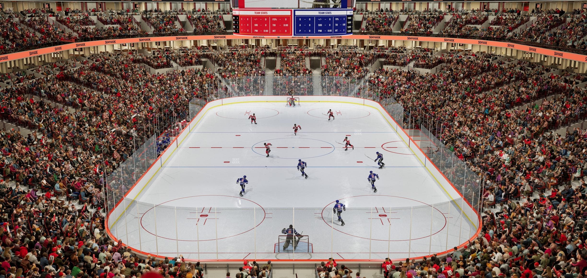 United Center - Section Harris Club Seat View