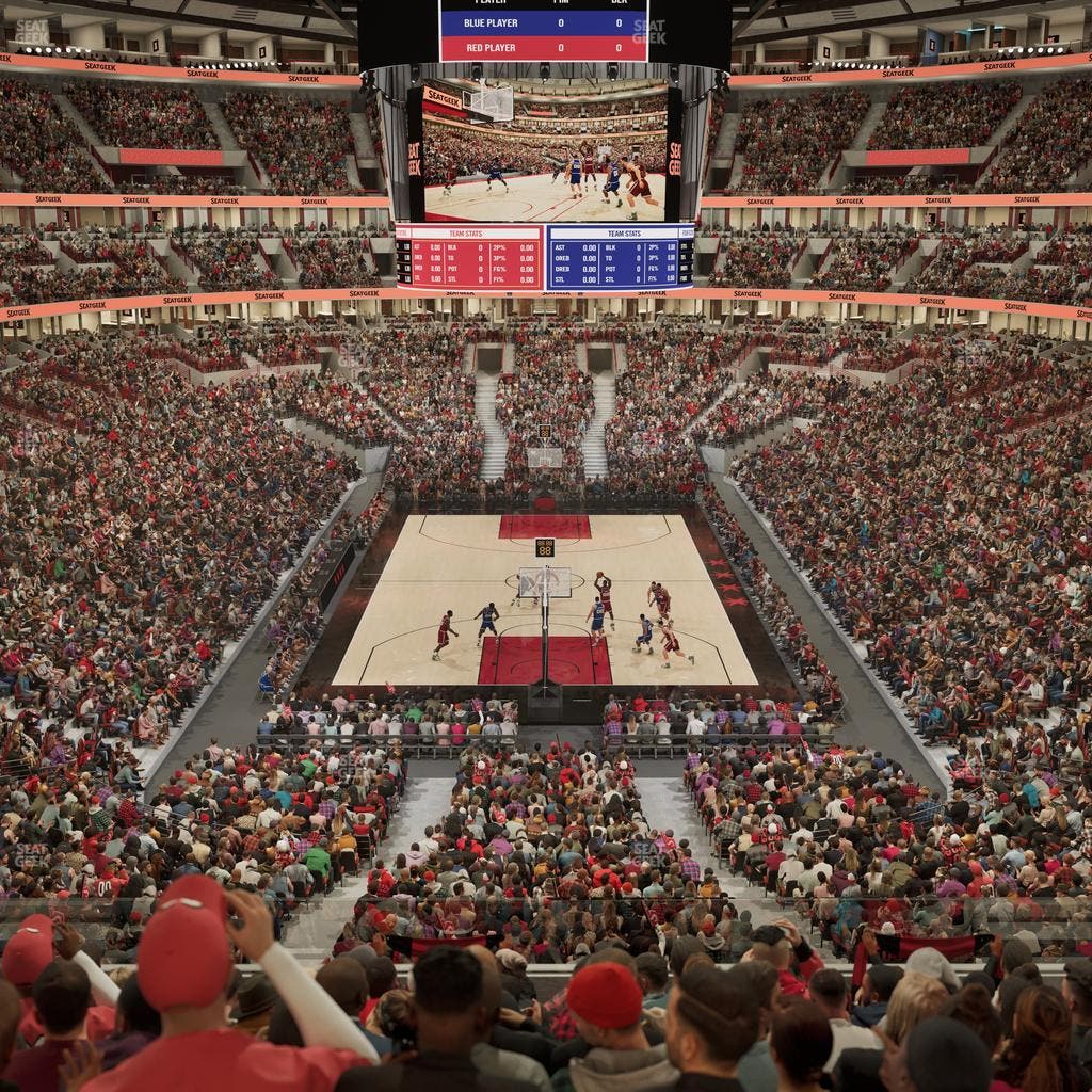 United Center - Section Harris Club Seat View