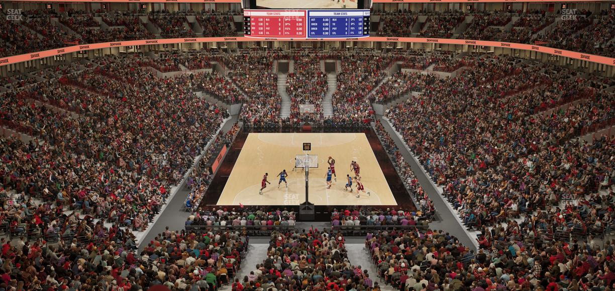 United Center - Section Harris Club Seat View