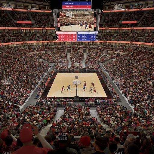 United Center - Section Harris Club Seat View